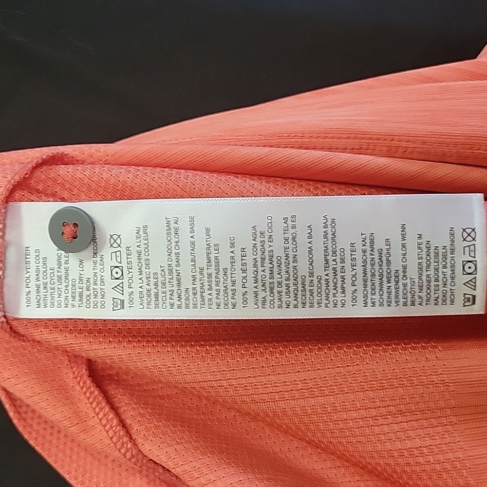 Tommy Bahama Men's polo, size M, in Orange. - Picture 4 of 4